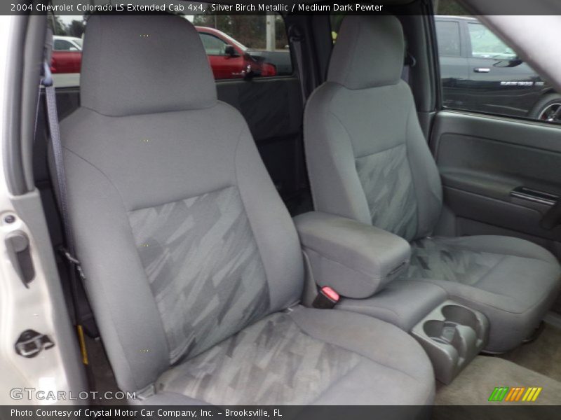 Silver Birch Metallic / Medium Dark Pewter 2004 Chevrolet Colorado LS Extended Cab 4x4