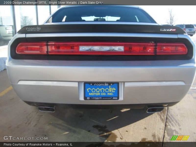 Bright Silver Metallic / Dark Slate Gray 2009 Dodge Challenger SRT8