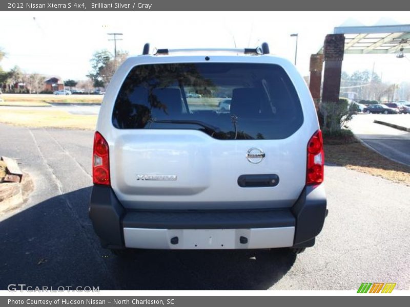Brilliant Silver / Gray 2012 Nissan Xterra S 4x4
