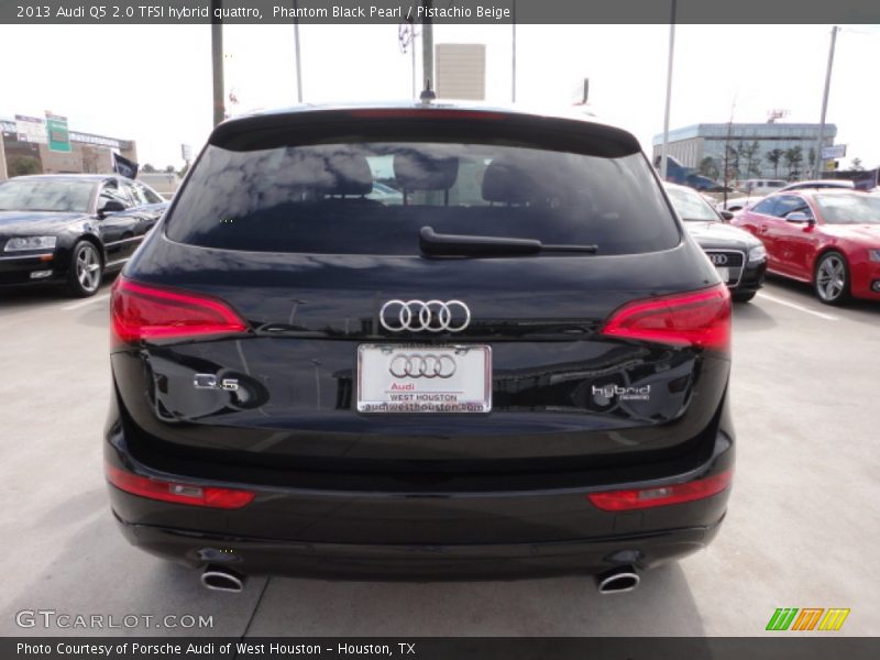 Phantom Black Pearl / Pistachio Beige 2013 Audi Q5 2.0 TFSI hybrid quattro