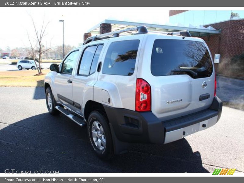 Brilliant Silver / Gray 2012 Nissan Xterra S 4x4