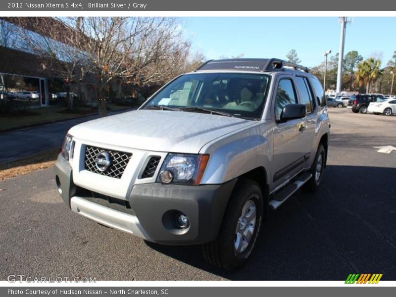 Brilliant Silver / Gray 2012 Nissan Xterra S 4x4