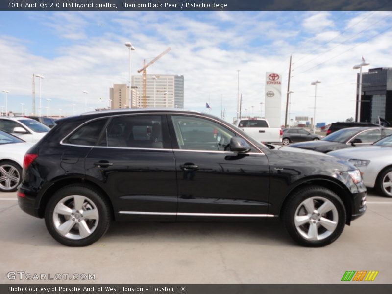 Phantom Black Pearl / Pistachio Beige 2013 Audi Q5 2.0 TFSI hybrid quattro