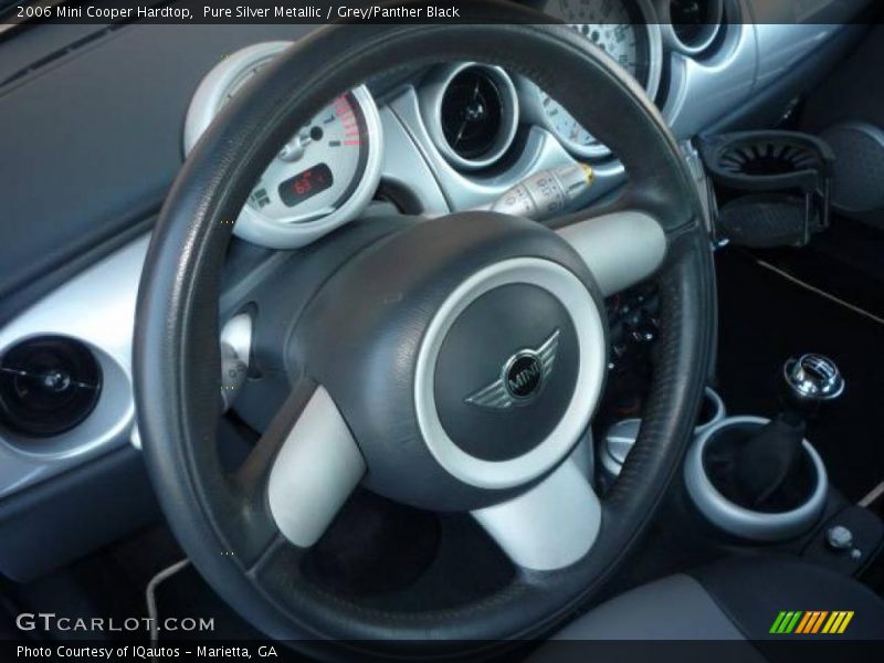 Pure Silver Metallic / Grey/Panther Black 2006 Mini Cooper Hardtop