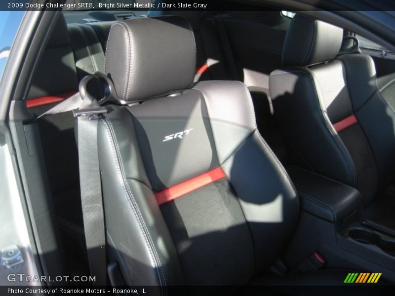 Bright Silver Metallic / Dark Slate Gray 2009 Dodge Challenger SRT8
