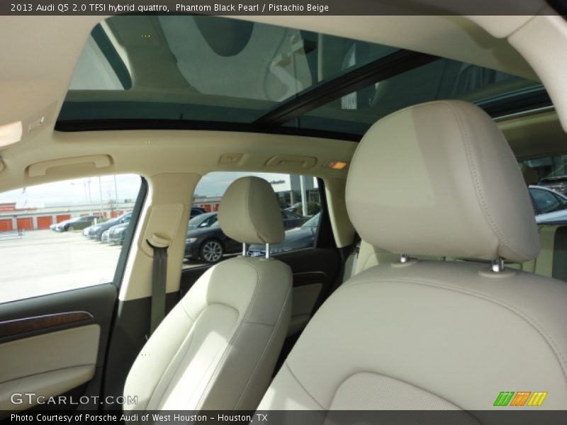 Sunroof of 2013 Q5 2.0 TFSI hybrid quattro