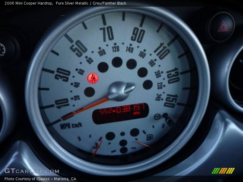 Pure Silver Metallic / Grey/Panther Black 2006 Mini Cooper Hardtop