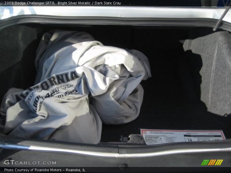 Bright Silver Metallic / Dark Slate Gray 2009 Dodge Challenger SRT8