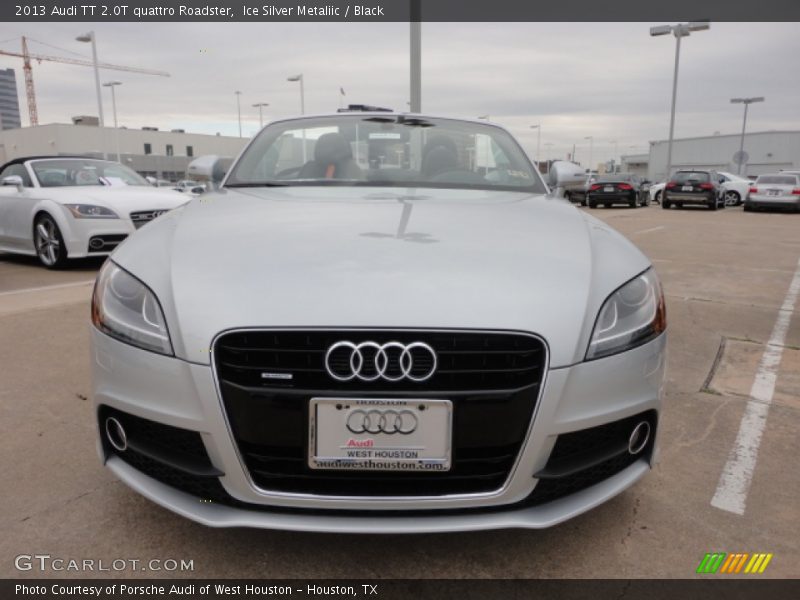 Ice Silver Metaliic / Black 2013 Audi TT 2.0T quattro Roadster