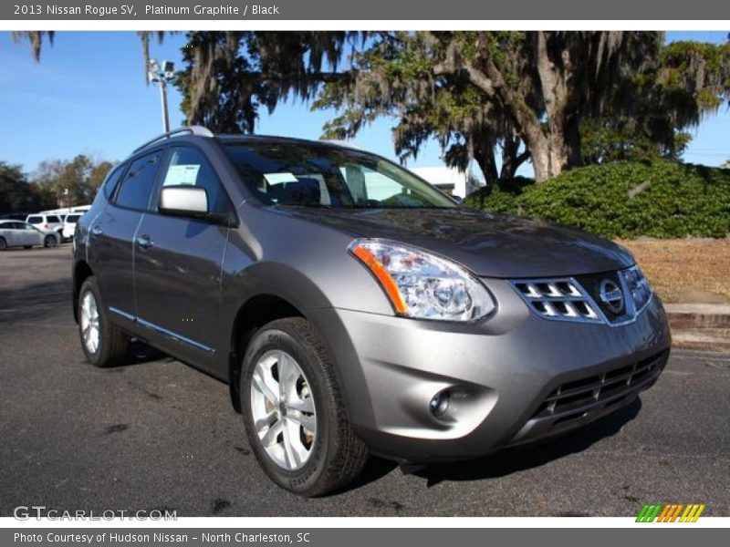 Platinum Graphite / Black 2013 Nissan Rogue SV