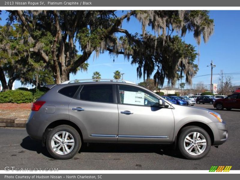 Platinum Graphite / Black 2013 Nissan Rogue SV