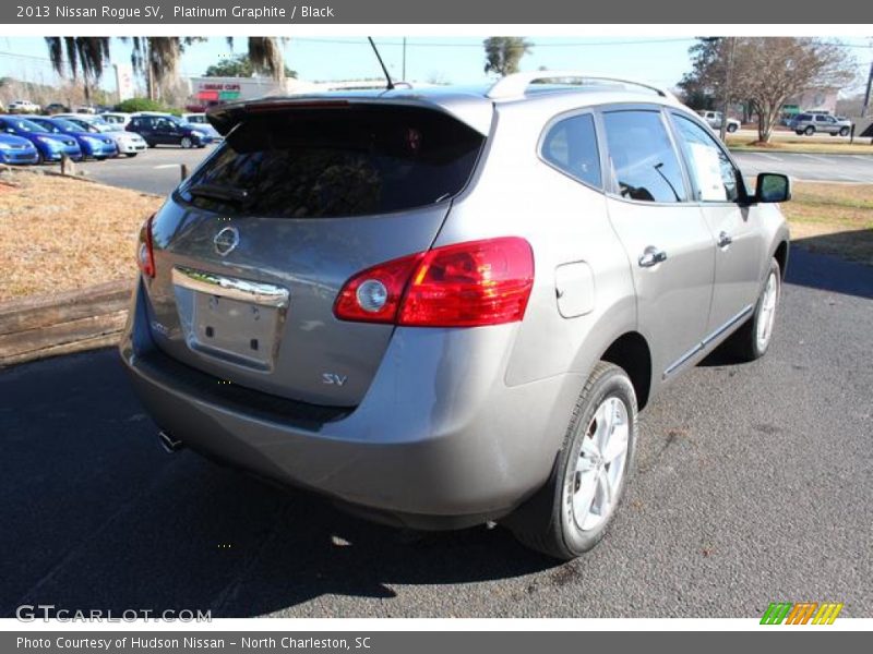 Platinum Graphite / Black 2013 Nissan Rogue SV