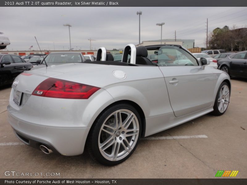 Ice Silver Metaliic / Black 2013 Audi TT 2.0T quattro Roadster