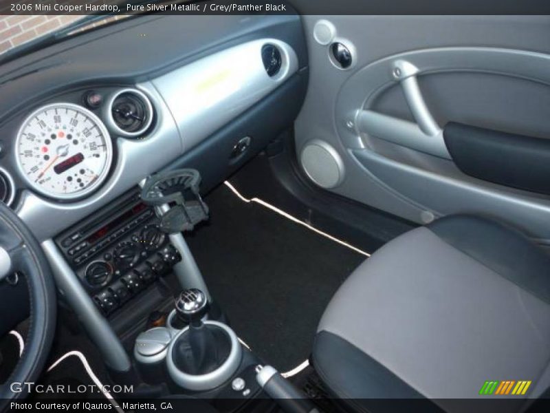 Pure Silver Metallic / Grey/Panther Black 2006 Mini Cooper Hardtop