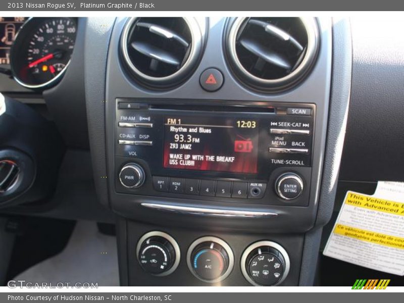Platinum Graphite / Black 2013 Nissan Rogue SV