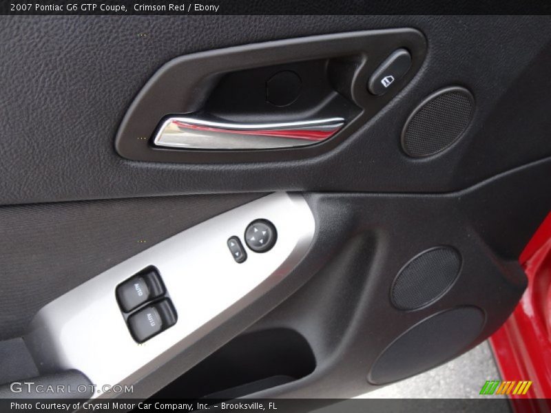 Crimson Red / Ebony 2007 Pontiac G6 GTP Coupe