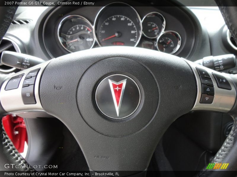 Crimson Red / Ebony 2007 Pontiac G6 GTP Coupe