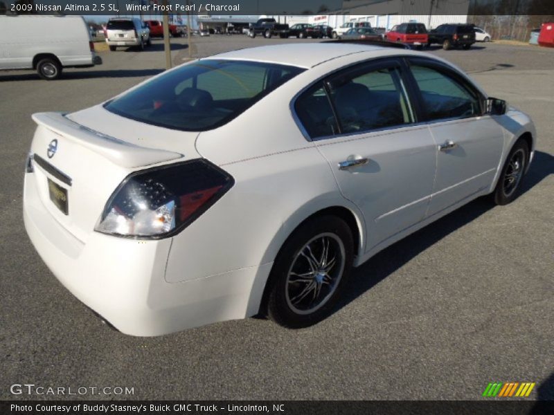 Winter Frost Pearl / Charcoal 2009 Nissan Altima 2.5 SL