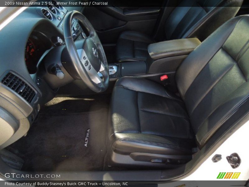 Winter Frost Pearl / Charcoal 2009 Nissan Altima 2.5 SL