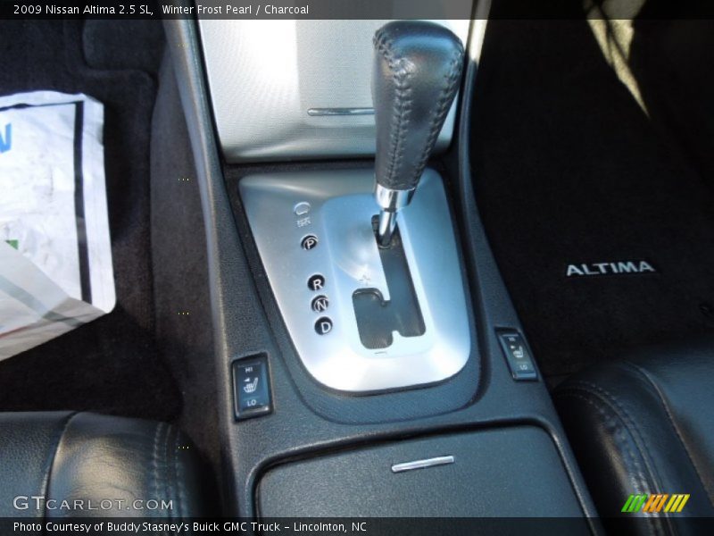 Winter Frost Pearl / Charcoal 2009 Nissan Altima 2.5 SL