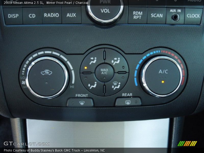 Winter Frost Pearl / Charcoal 2009 Nissan Altima 2.5 SL