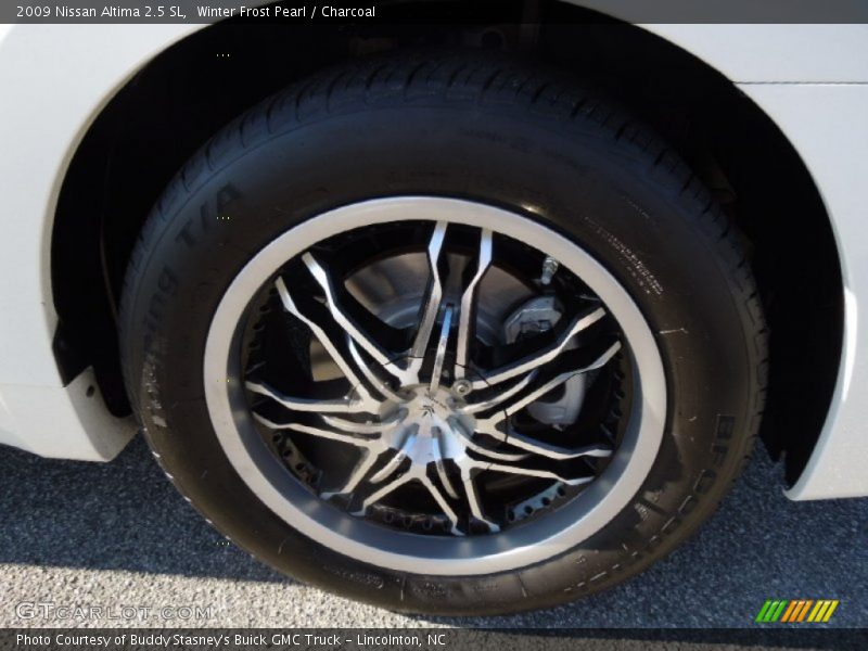 Winter Frost Pearl / Charcoal 2009 Nissan Altima 2.5 SL