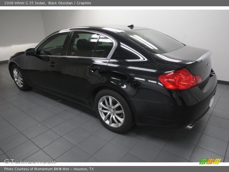 Black Obsidian / Graphite 2008 Infiniti G 35 Sedan