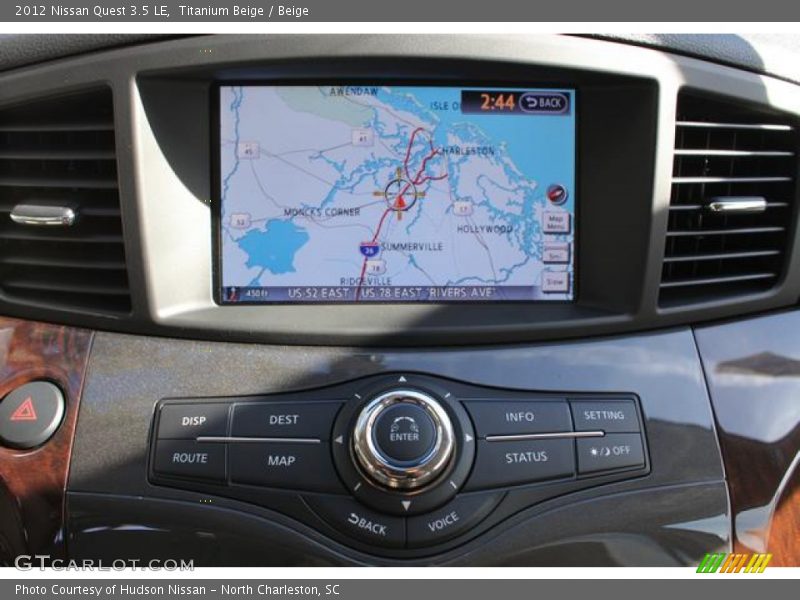 Titanium Beige / Beige 2012 Nissan Quest 3.5 LE