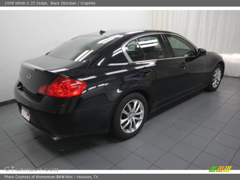 Black Obsidian / Graphite 2008 Infiniti G 35 Sedan