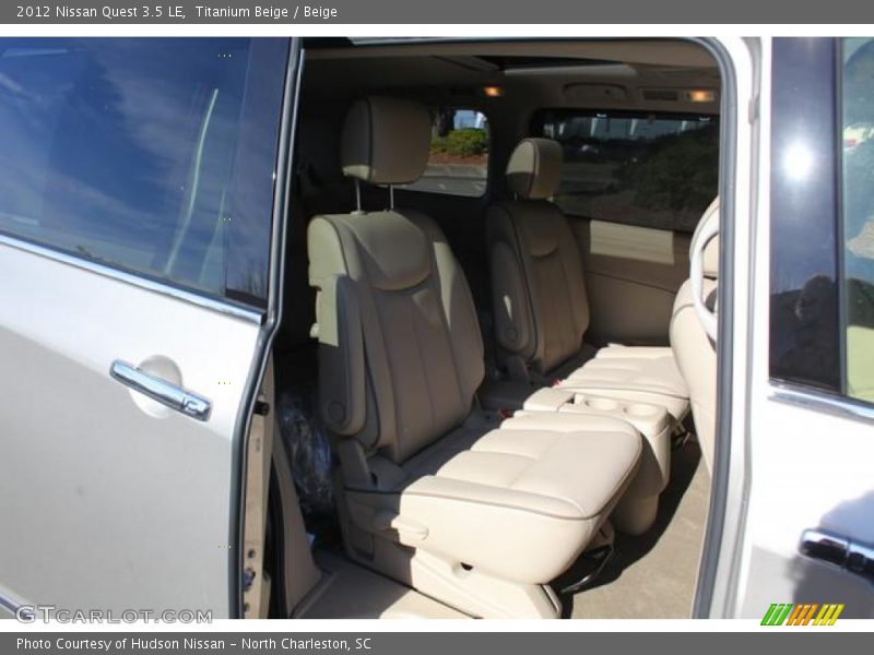Titanium Beige / Beige 2012 Nissan Quest 3.5 LE