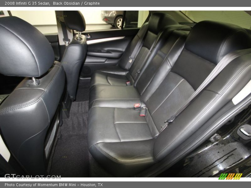Black Obsidian / Graphite 2008 Infiniti G 35 Sedan