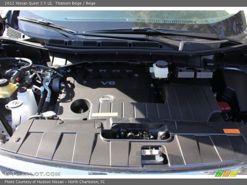 Titanium Beige / Beige 2012 Nissan Quest 3.5 LE