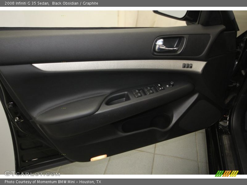 Black Obsidian / Graphite 2008 Infiniti G 35 Sedan