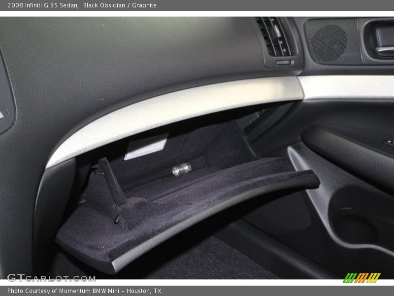 Black Obsidian / Graphite 2008 Infiniti G 35 Sedan