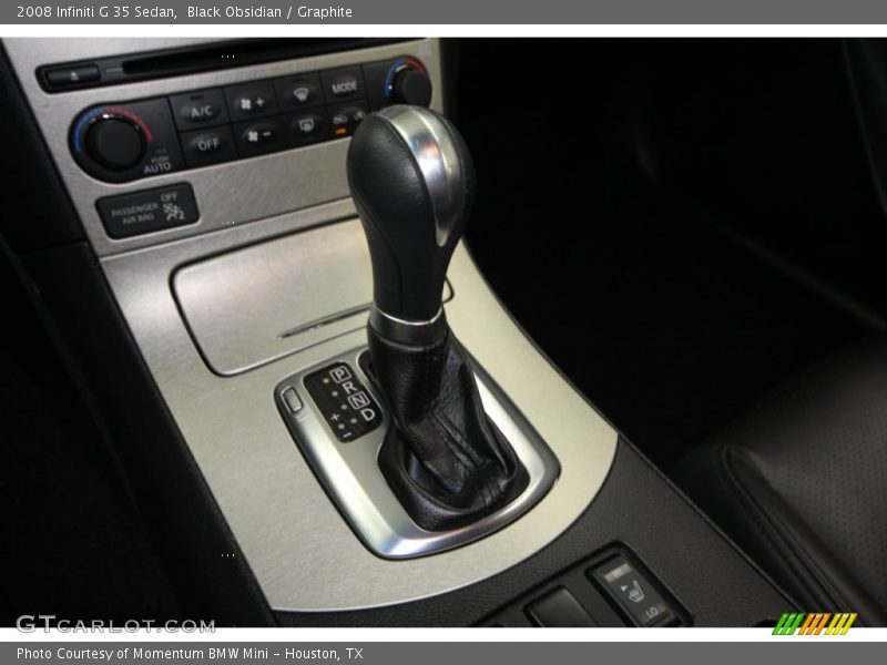 Black Obsidian / Graphite 2008 Infiniti G 35 Sedan