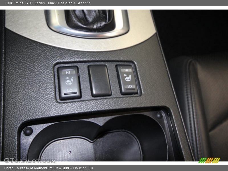 Black Obsidian / Graphite 2008 Infiniti G 35 Sedan