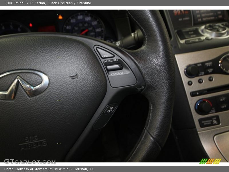 Black Obsidian / Graphite 2008 Infiniti G 35 Sedan