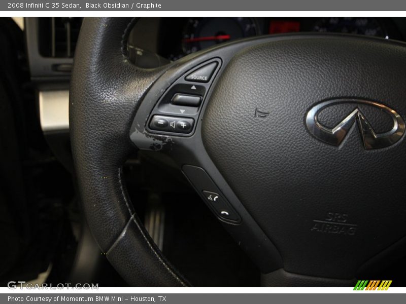 Black Obsidian / Graphite 2008 Infiniti G 35 Sedan