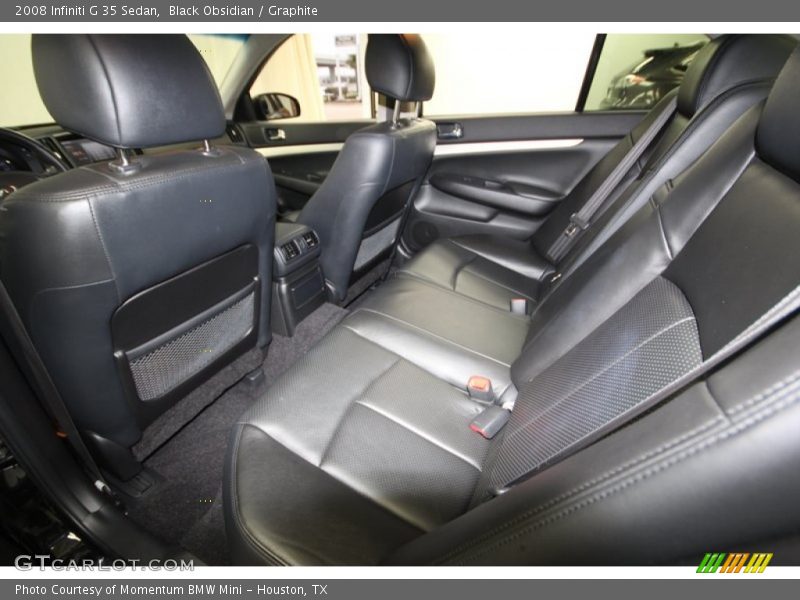 Black Obsidian / Graphite 2008 Infiniti G 35 Sedan