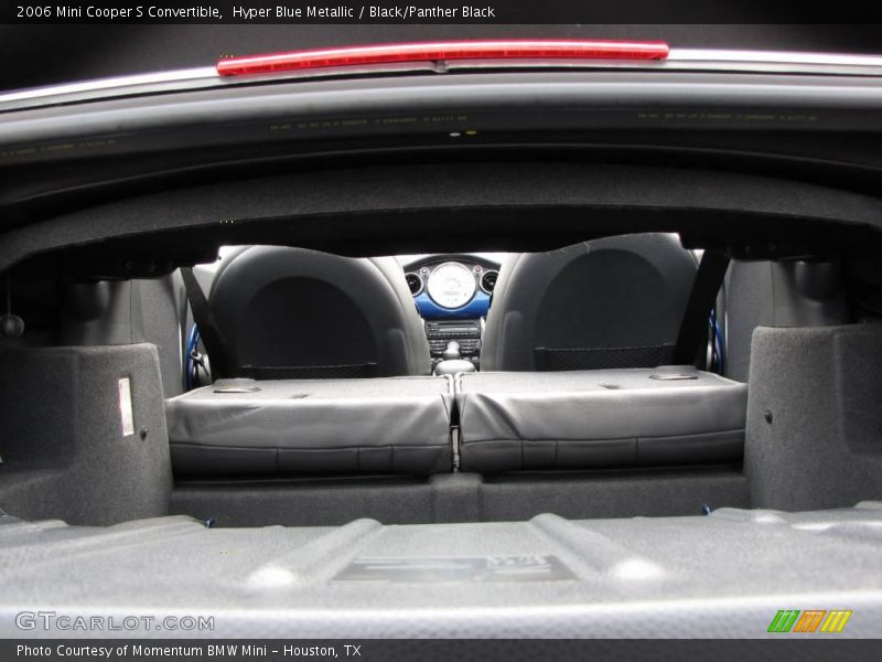 Hyper Blue Metallic / Black/Panther Black 2006 Mini Cooper S Convertible