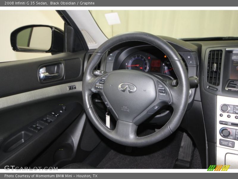 Black Obsidian / Graphite 2008 Infiniti G 35 Sedan