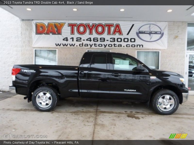 Black / Sand Beige 2013 Toyota Tundra TRD Double Cab 4x4