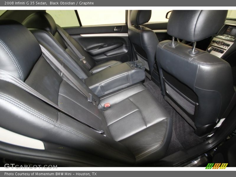 Black Obsidian / Graphite 2008 Infiniti G 35 Sedan