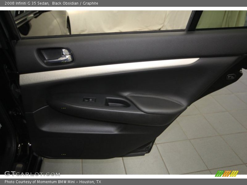 Black Obsidian / Graphite 2008 Infiniti G 35 Sedan