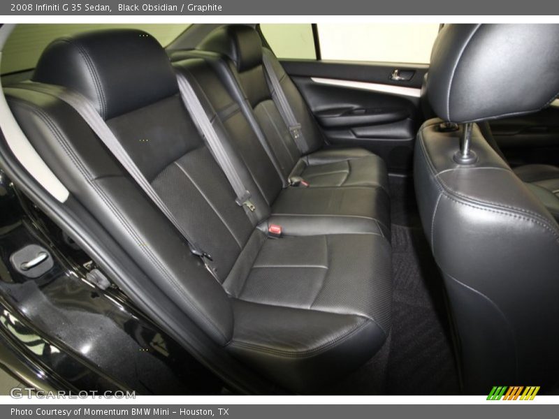 Black Obsidian / Graphite 2008 Infiniti G 35 Sedan