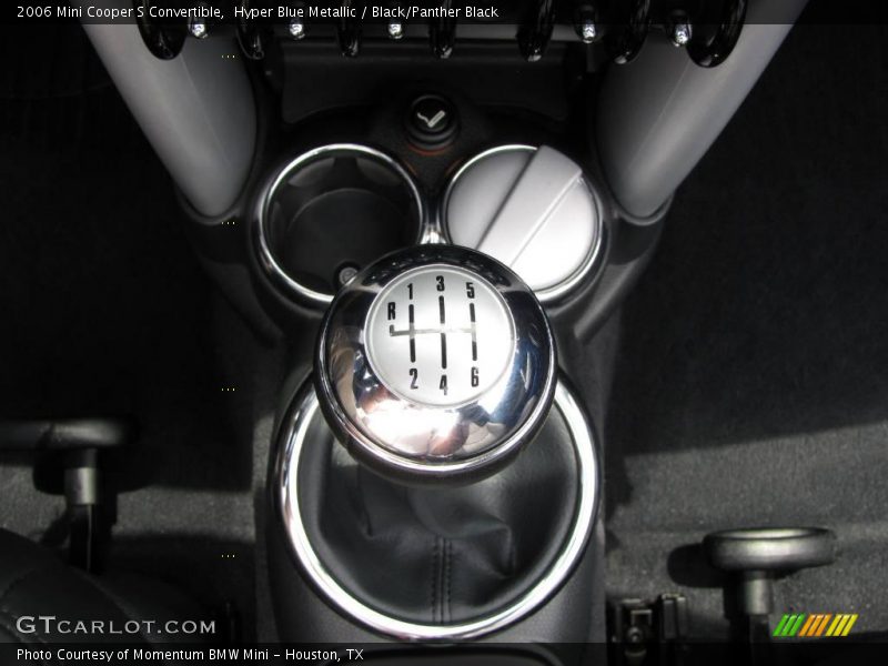 Hyper Blue Metallic / Black/Panther Black 2006 Mini Cooper S Convertible
