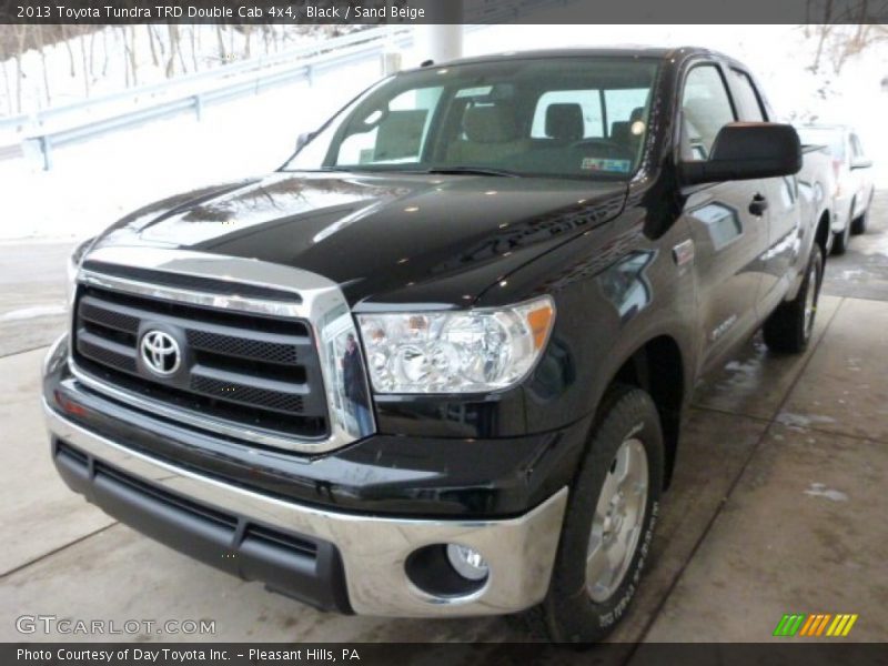 Black / Sand Beige 2013 Toyota Tundra TRD Double Cab 4x4