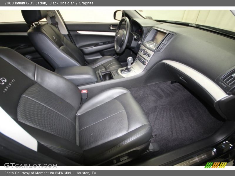 Black Obsidian / Graphite 2008 Infiniti G 35 Sedan