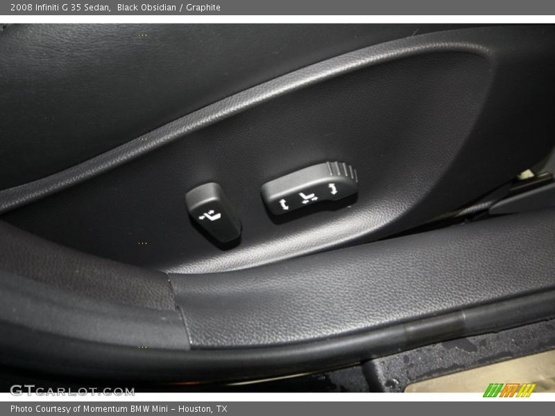Black Obsidian / Graphite 2008 Infiniti G 35 Sedan