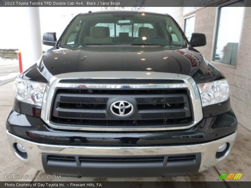 Black / Sand Beige 2013 Toyota Tundra TRD Double Cab 4x4